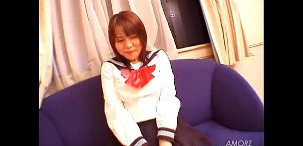  Rei Himekawa hot schoolgirl nailed in hardcore